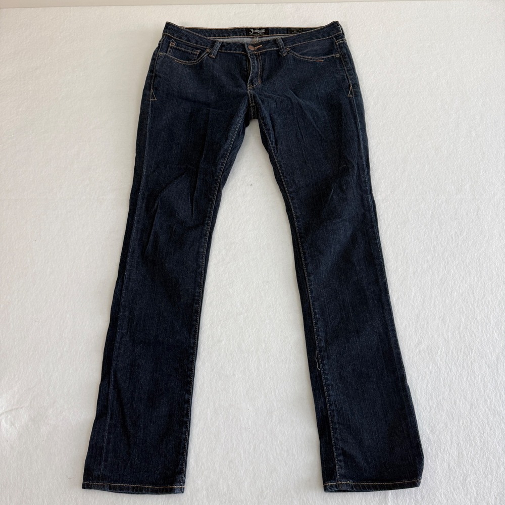 Jimmy'Z Straight Leg Jeans Classic Dark Wash Womens 12‎ Quality Hand Crafted